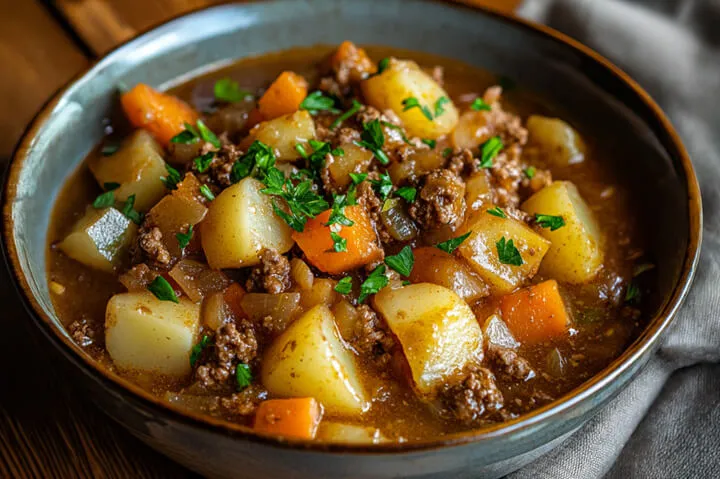Carne Molida con Papas