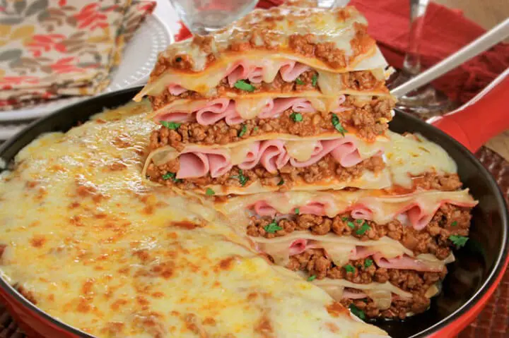 Lasaña de Sartén
